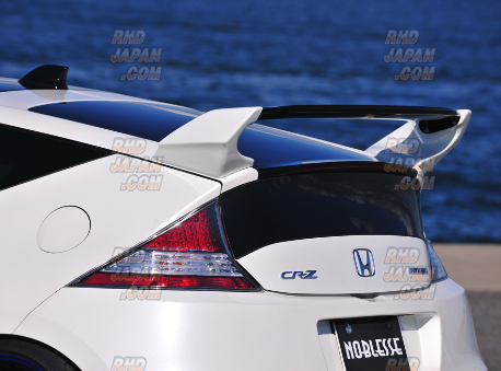 Noblesse Adjustable Rear Wing FRP + Primer Gel Coat - CR-Z ZF1 ZF2